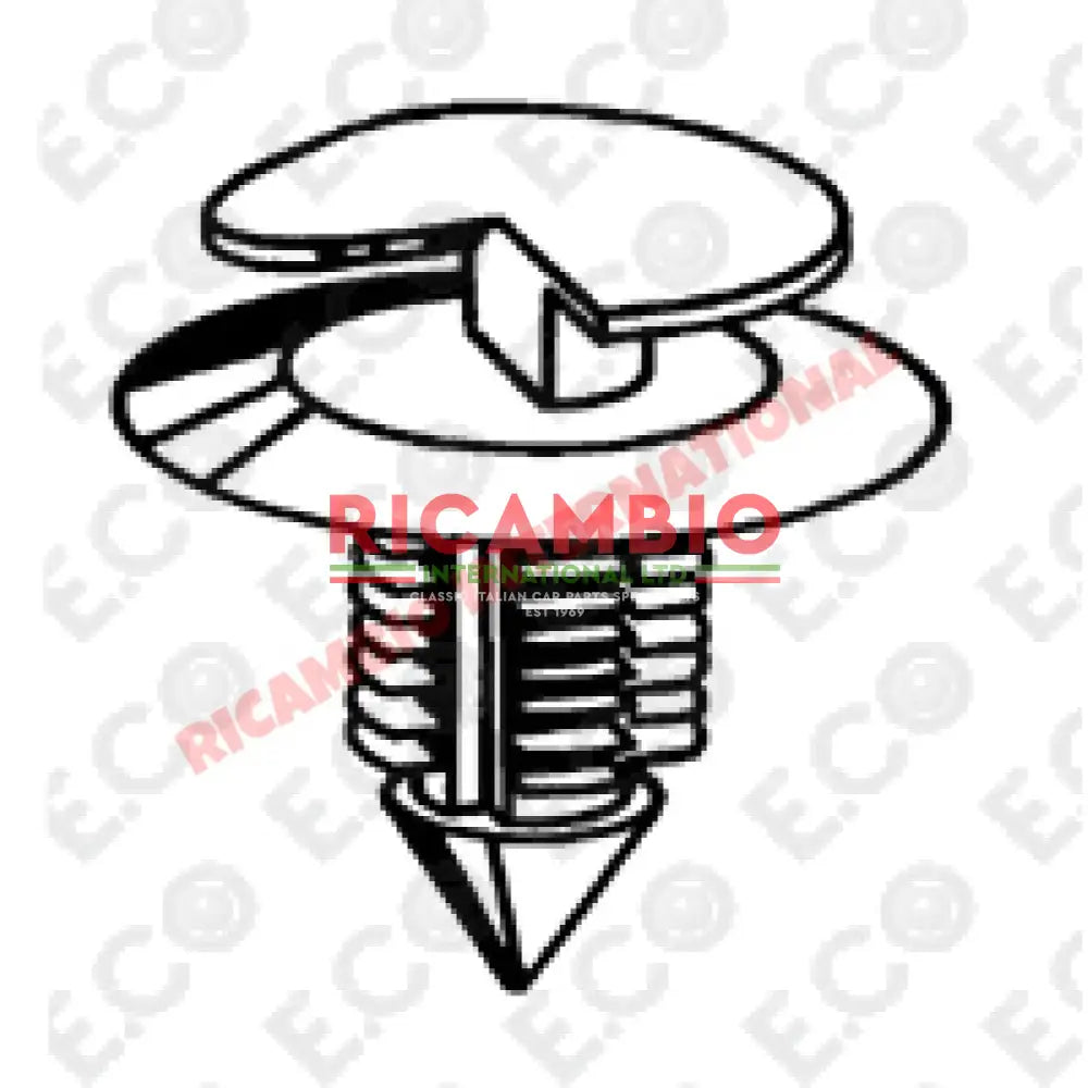 Interior Panel Clip - Fiat Strada/Ritmo Lancia Thema plus many others - Strada/Ritmo