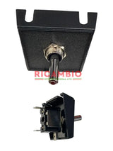 Interior Switch Panel Assorted - Fiat,Lancia Alfa Romeo,Autobianchi - Single Red Illuminated Switch - Interior Switches