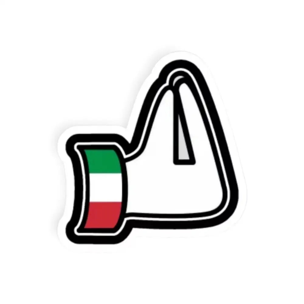 Italian Hand Gesture Sticker.