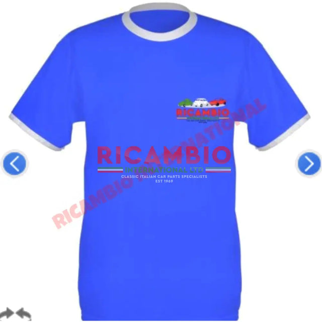 Italian Retro Branded Short Sleeve T-Shirt - Classic Fiat 500 Parts & Spares