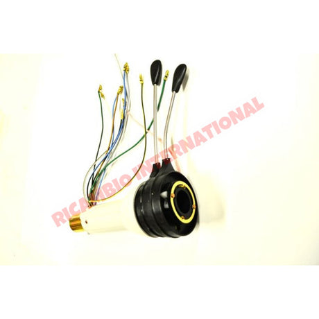 Ivory Column Indicator Switch with Chrome Stalks - Fiat 600 - Lights - Lamps & Lenses