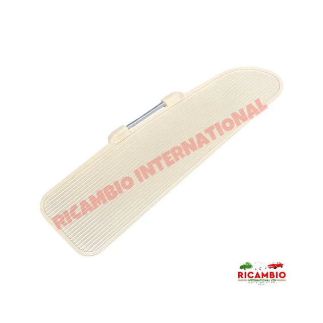 Ivory Plastic Sun Visor - Classic Fiat 500 - Classic Fiat 500 Parts & Spares