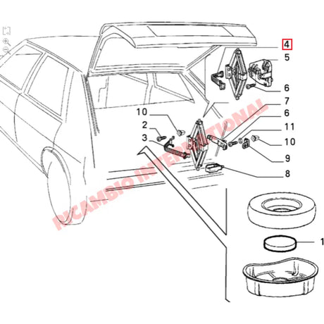 Jack Strap - Lancia Delta - Lancia