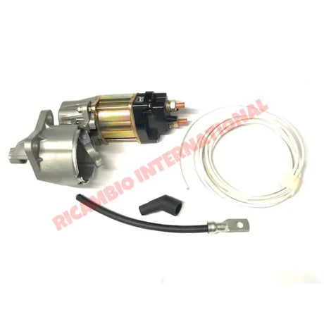 Key Start Solenoid Starter Motor Kit - Classic Fiat 500 - Reconditioned Parts