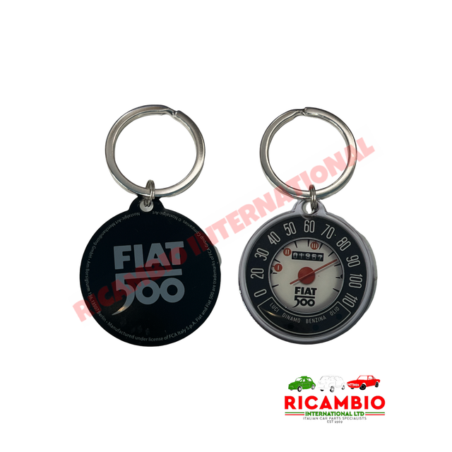 Keyring Fiat 500 Speedo - Gifts - Confectionary - Furniture and Novelty Items