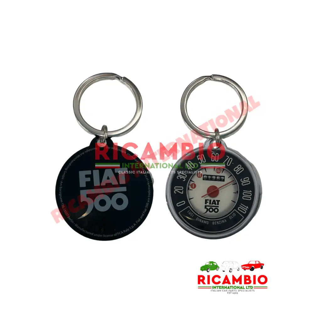 Keyring Fiat 500 Speedo - Gifts - Confectionary - Furniture and Novelty Items