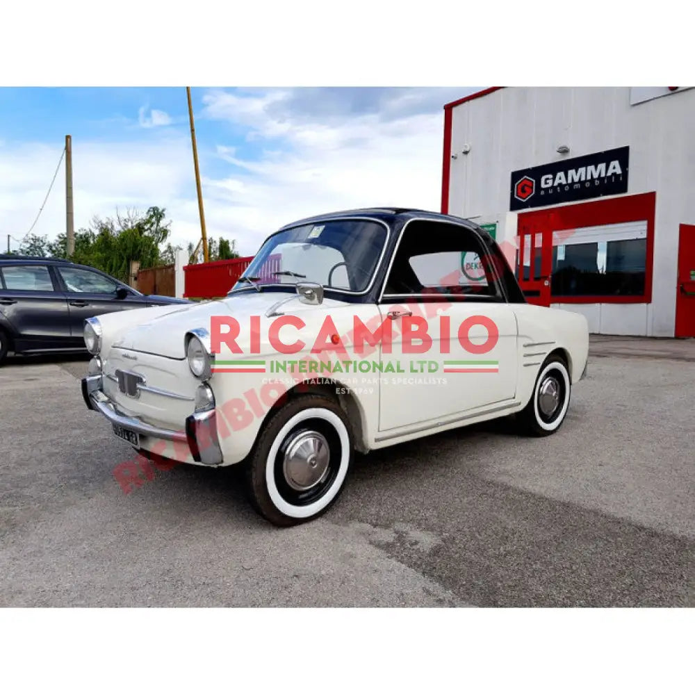 Kit of Black Rubber Bump Stop for Overiders - Autobianchi Bianchina Transformabile Berlina Panoramica - Bianchina