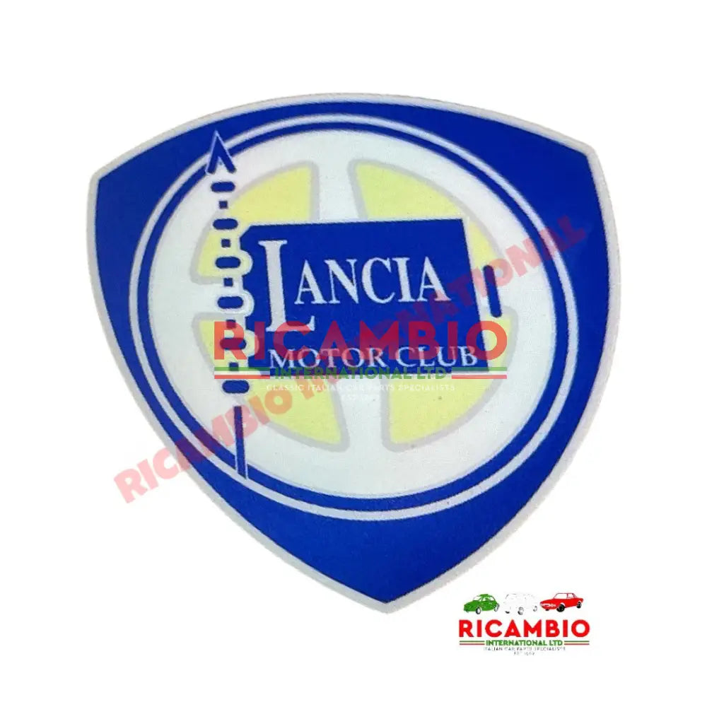 Lancia Motor Club Window Sticker - Stickers & Badges