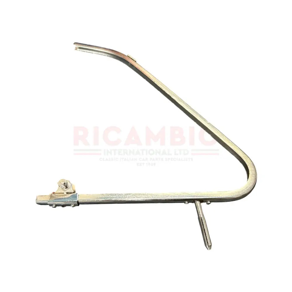 Left Hand Chrome Quarter Light Frame (BUDGET QUALITY) - Classic Fiat 500