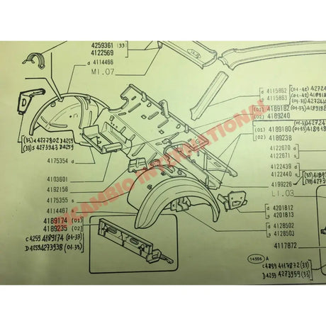 N/S Left Hand Front Inner Arch Wheel Housing - Classic Fiat 500 - Body Panels