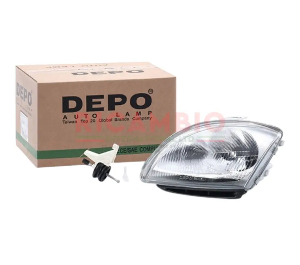 Left Hand Headlamp - Fiat Seicento