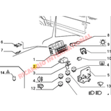 Lighting Resistor - Classic Fiat Panda,Uno Turbo 126 BIS Lancia Y10 - Lancia Y10