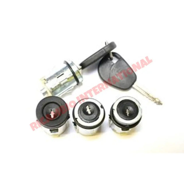 Lock Set Barrel Kit & Keys (4 piece) - Fiat Scudo Ulysse