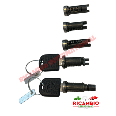 Lockset & Keys - Autobianchi Lancia Y10 - Lancia Y10