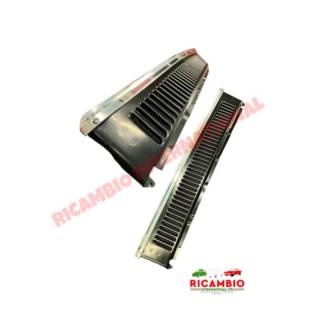 Long Sunroof Conversion Air Intake Grille - Classic Fiat 500 - Complete Sunroof Assembly & Assorted Covers