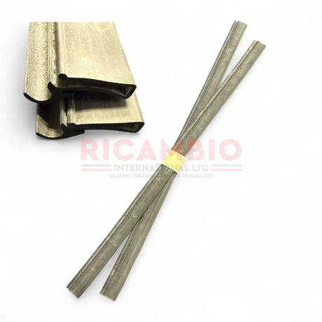 Lower Side Door Glass Rubber Seal Kit - Autobianchi Bianchina Cabrio