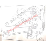 Lower Suspension Arm Bush - Lancia Fulvia - Suspension