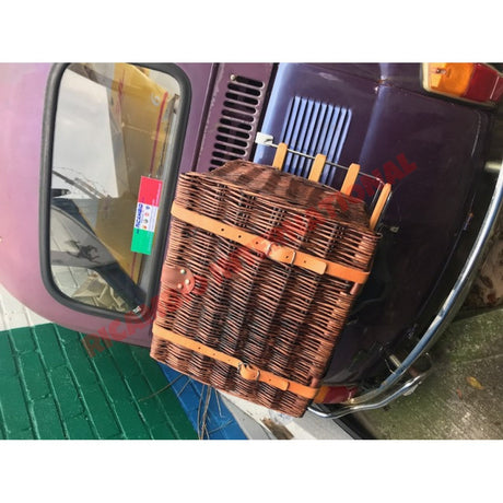 Luggage Rack Wicker Basket BROWN - Classic Fiat 500 - Classic Fiat 500 Parts & Spares