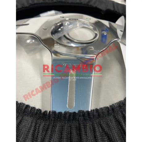 Luisi ’Mugello Classico’ Mahogany Wooden Steering Wheel - Fiat Lancia Alfa Romeo - Steering