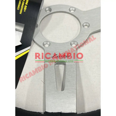 Luisi ’Sharav 315’ Black Leather Steering Wheel - Fiat Lancia Alfa Romeo - Steering