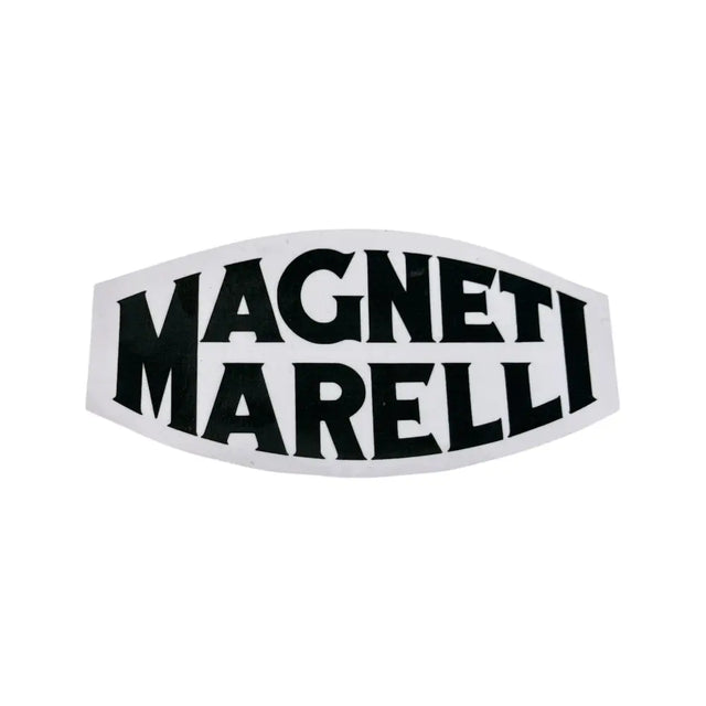 Magneti Marelli Stickers - BLACK 150mm - Stickers & Badges