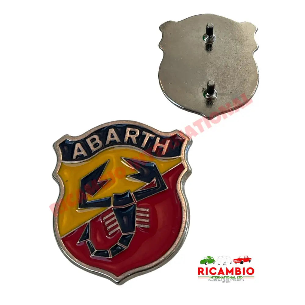 Metal Abarth Badge - ABARTH Sheild 50mm