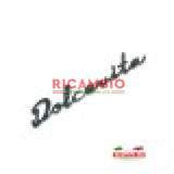 Metal ’Dolcevita’ Badge - Chrome - Badges & Emblems