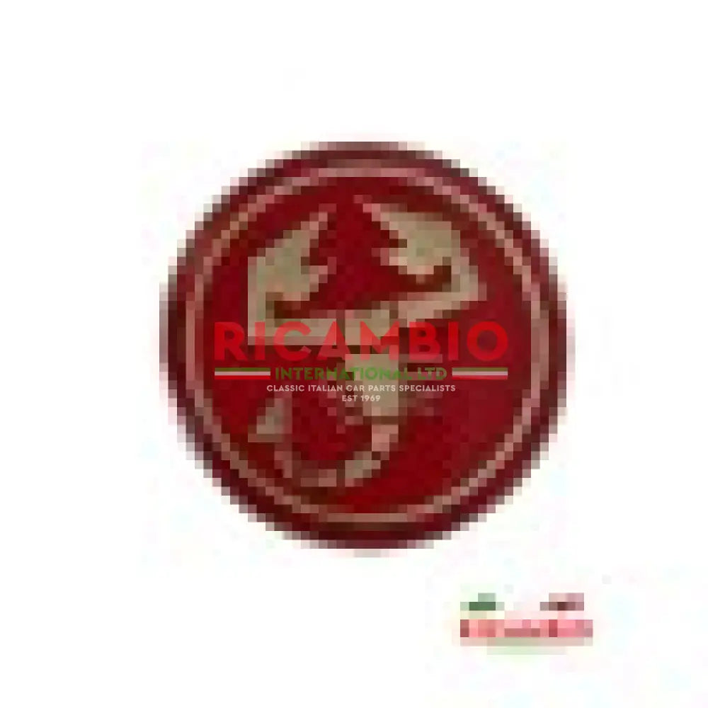 Metal & Enamel Abarth Badge Selection - Round 55mm - Badges & Emblems