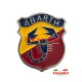 Metal & Enamel Abarth Badge Selection - Small shield 30mm - Badges & Emblems