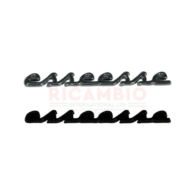 Metal ’esseesse’ Badge - Abarth