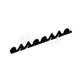 Metal ’esseesse’ Badge - Abarth - Black