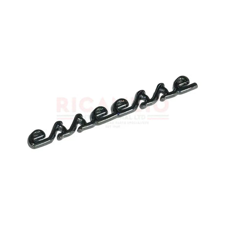 Metal ’esseesse’ Badge - Abarth - Chrome