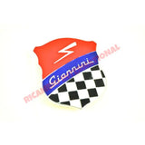 Metal Grille Emblem Shield ’Giannini’ - Assorted