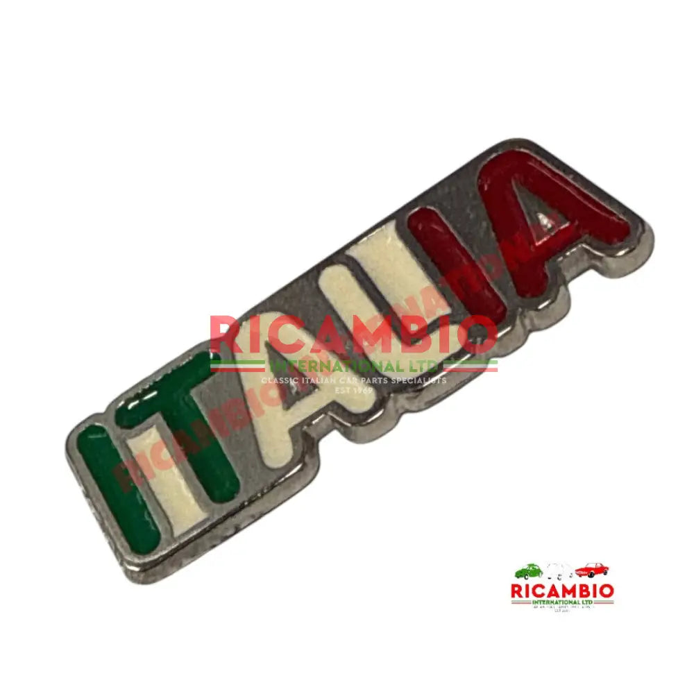 Metal ’ITALIA’ Badge