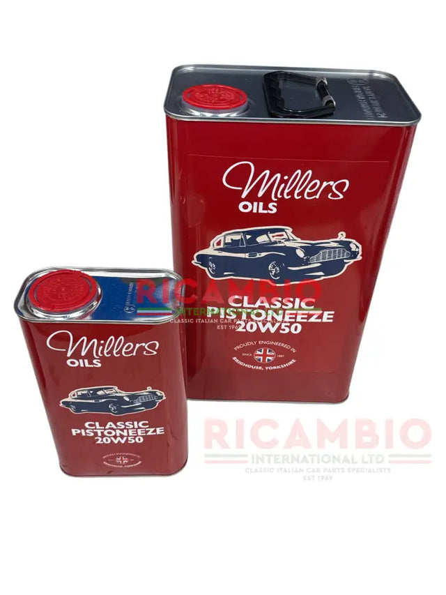 MILLERS Classic Car Engine Oil (20W50) - 1 litre - Lubrication