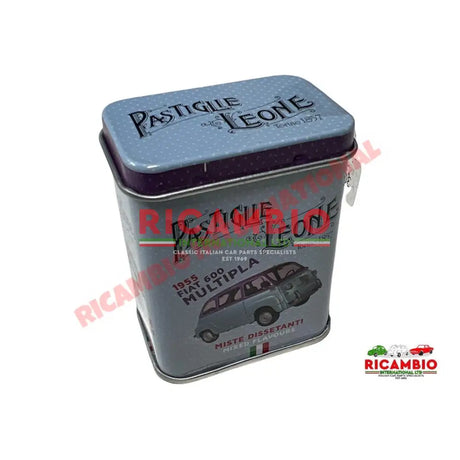 Mixed Flavour Lozenges in Classic Car Collector’s Tin 30g – Fiat 600 Multipla - Toys - Gifts & Novelty Items
