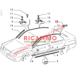 Moulding clip - Lancia Dedra - Lancia