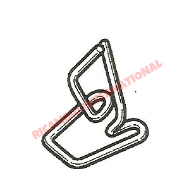 Moulding Trim Clip - Classic Fiat 500 600 - Chrome - Aluminium & Exterior Trim Parts