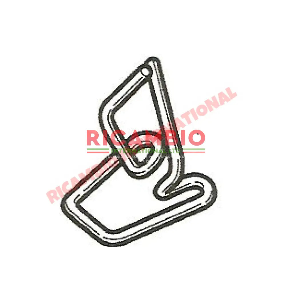 Moulding Trim Clip - Classic Fiat 500 600 - Chrome - Aluminium & Exterior Trim Parts