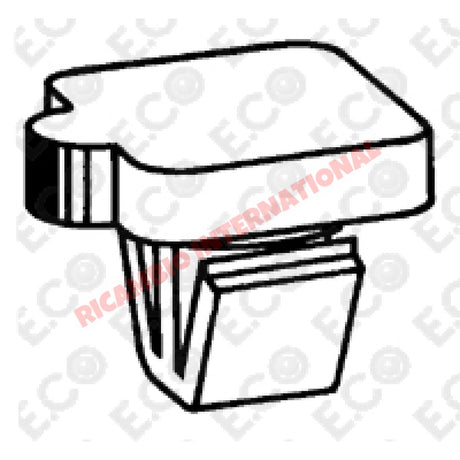 Moulding Trim Clip Kit (2) - Fiat 127 s3 - Exterior Trim