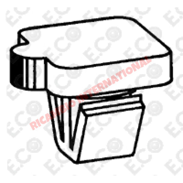 Moulding Trim Clip Kit (2) - Fiat 127 s3 - Exterior Trim