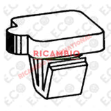 Moulding Trim Clip Kit (2) - Fiat 127 s3 - Exterior Trim