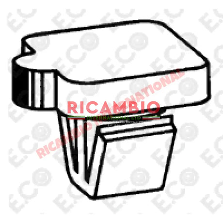 Moulding Trim Clip Kit (2) - Fiat 127 s3 - Exterior Trim