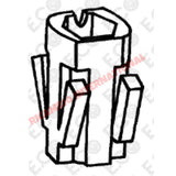 Moulding Trim Clip Kit (2) - Fiat 127 s3,Strada/Ritmo,Regata,Uno - Strada/Ritmo