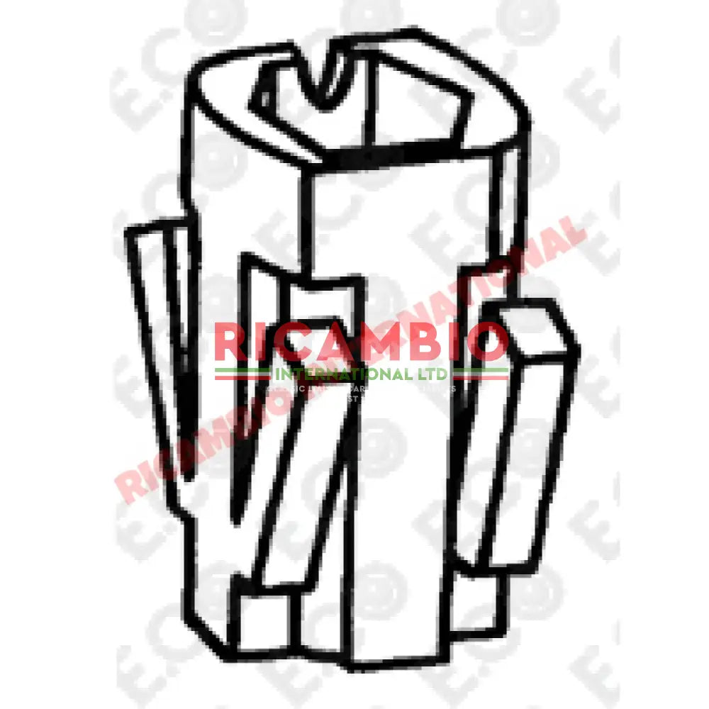 Moulding Trim Clip Kit (2) - Fiat 127 s3,Strada/Ritmo,Regata,Uno - Strada/Ritmo