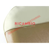 Mushroom Beige Seat Covers Set - Classic Fiat/Autobianchi 500 Giardiniera - Fiat 500 Giardiniera Seat Covers