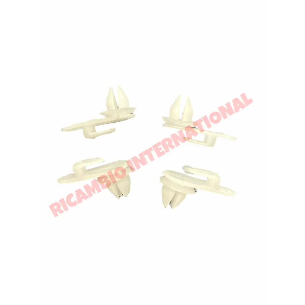 Mushroom Inner Door Panel & Clips Set - Classic Fiat 500F - Interior Parts and Trim