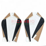 Mushroom Seat Covers Set - Classic Fiat 500 - Seat Covers - Padding and Seat Spring