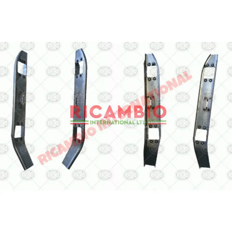 N/S Left Hand A-Post Door Support Panel (8 BOLT HINGE) - Classic Fiat 500 - Classic Fiat 500 Parts & Spares