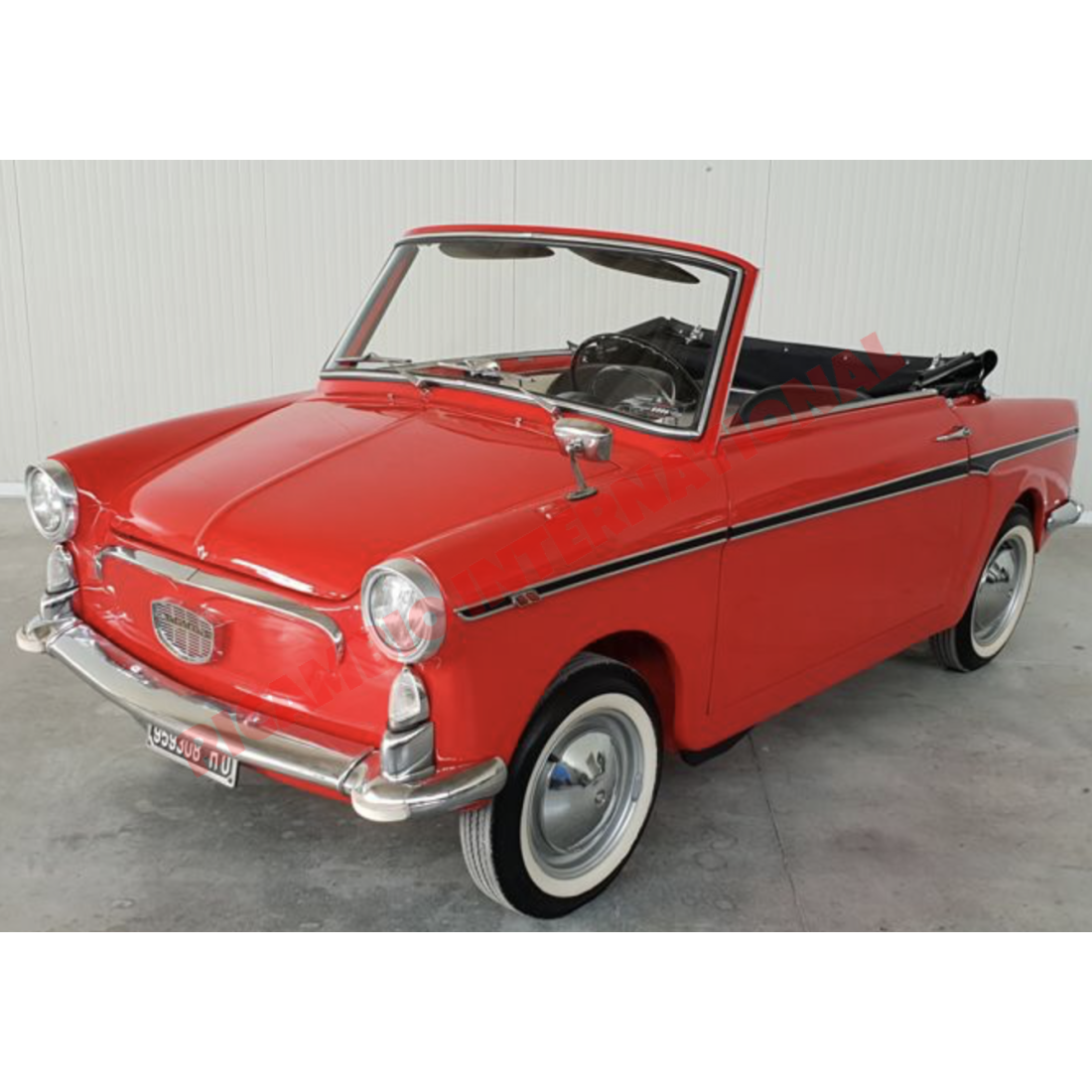 N/S Left Hand Amber Side Indicator Lamp Cover - Autobianchi Bianchina - Lights - Lamps and Lenses